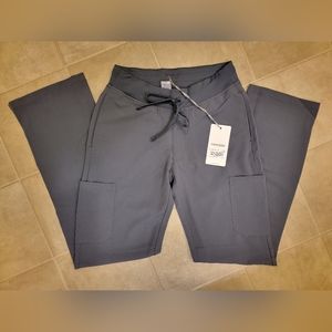 Mandala Scrub Pants Pewter Color - Size XXS